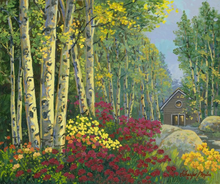 Aspen Art Festival Taps SchaeferMiles to Create Official Poster
