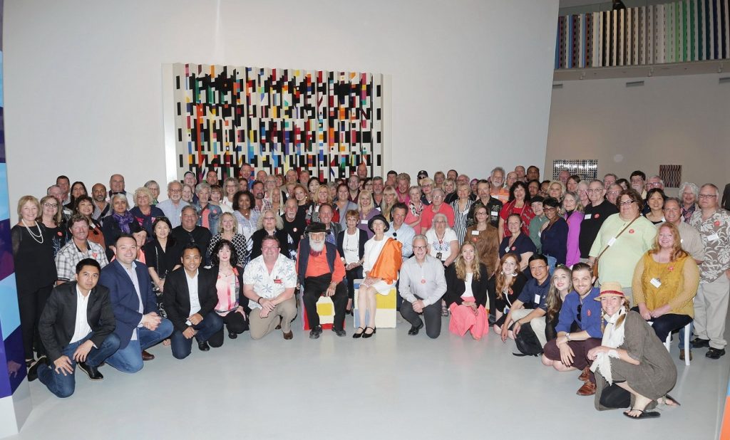 Park West Galley VIP guests at the Yaacov Agam Museum of Art