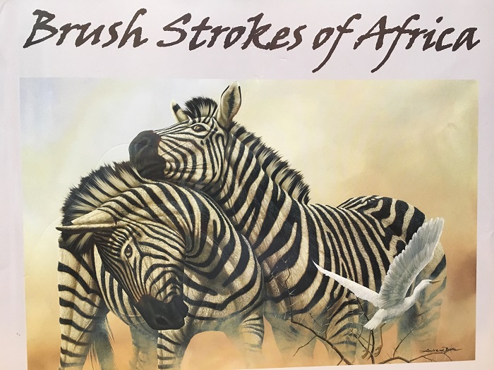 "Brush Strokes of Africa" by Andrew Bone, Park West Gallery art book