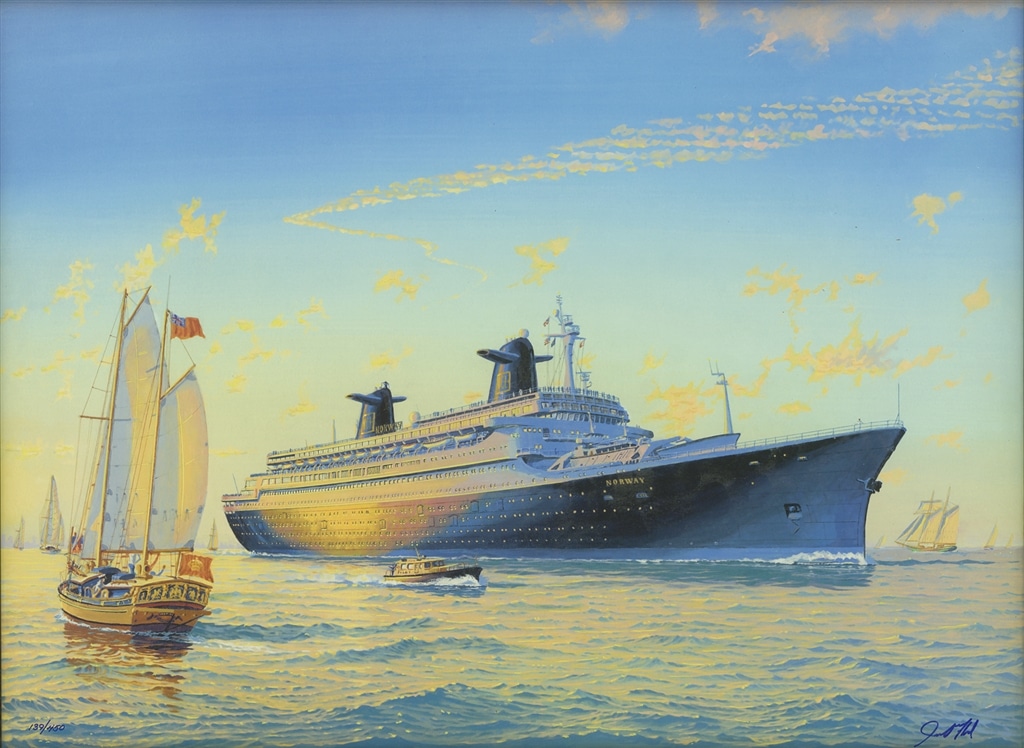 cruise ship art cost