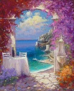 "Down the Amalfi Coast," Marko Mavrovich