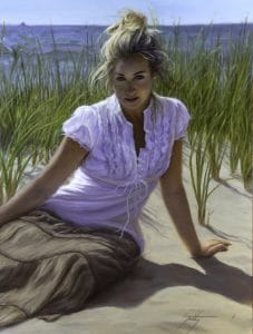 "Woman on Beach," Thomas Tunney