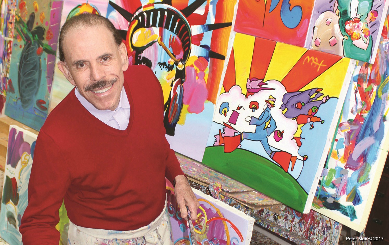 The Surrealistic Art of Peter Max: How His Style Made Him an Art Icon