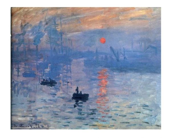 Claude Monet Impression Sunrise