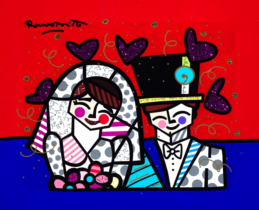 "Honeymoon New Passion" (2017), Romero Britto