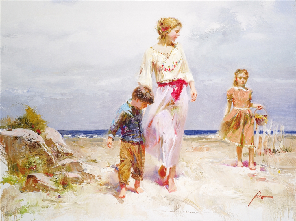 "Treasured Moments" (2009), Pino, Park West Gallery, summer art