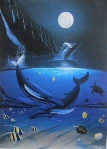 "Ocean Passion" (2011), Wyland