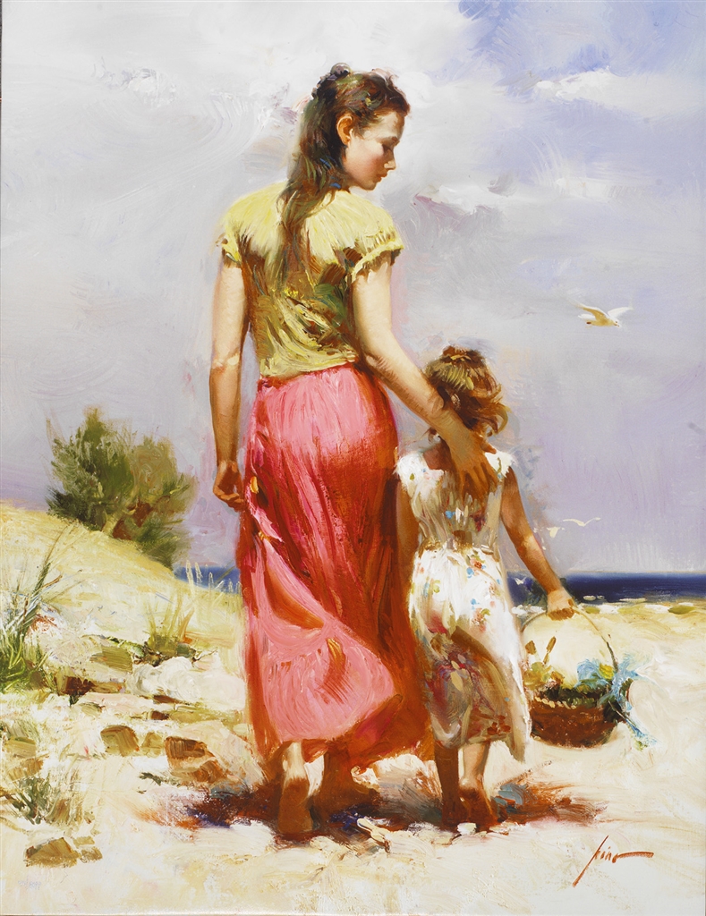 "Seaside Walk" (2007), Pino, Mother, Mother's Day