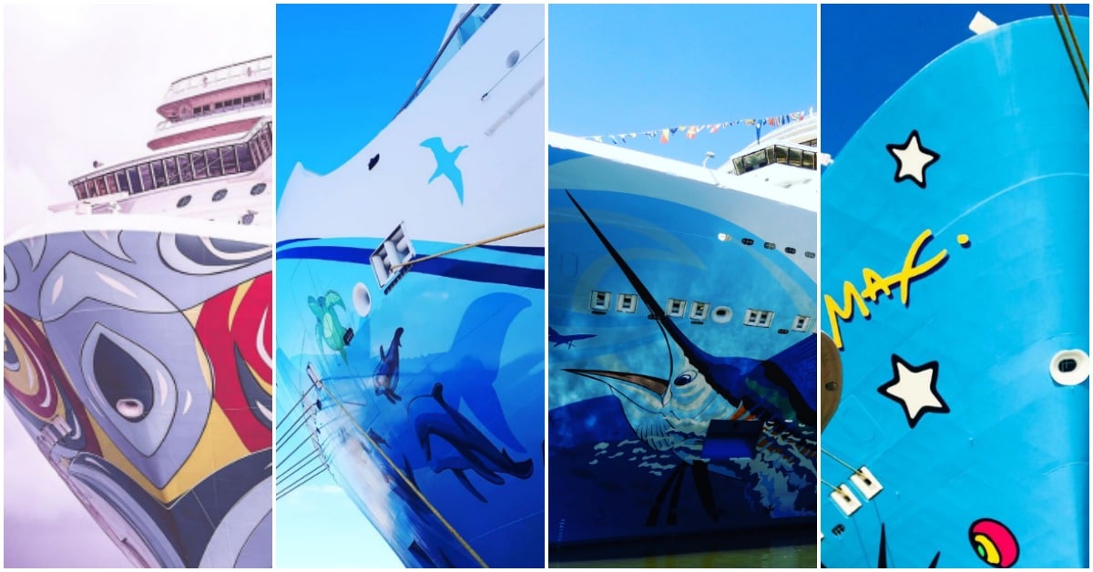 Cruise ship art on Norwegian Cruise Line