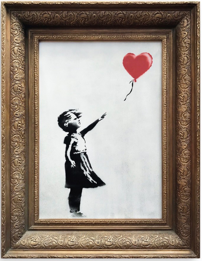 Girl with Balloon Banksy