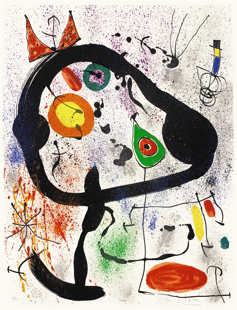 "The Seers III" (1970, M.663). From Joan Miró’s “Broder Collection.” 