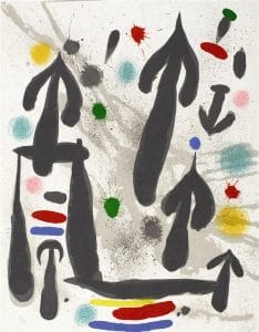 "Les Perseides" (1970, M.659). From Joan Miró’s “Broder Collection.”