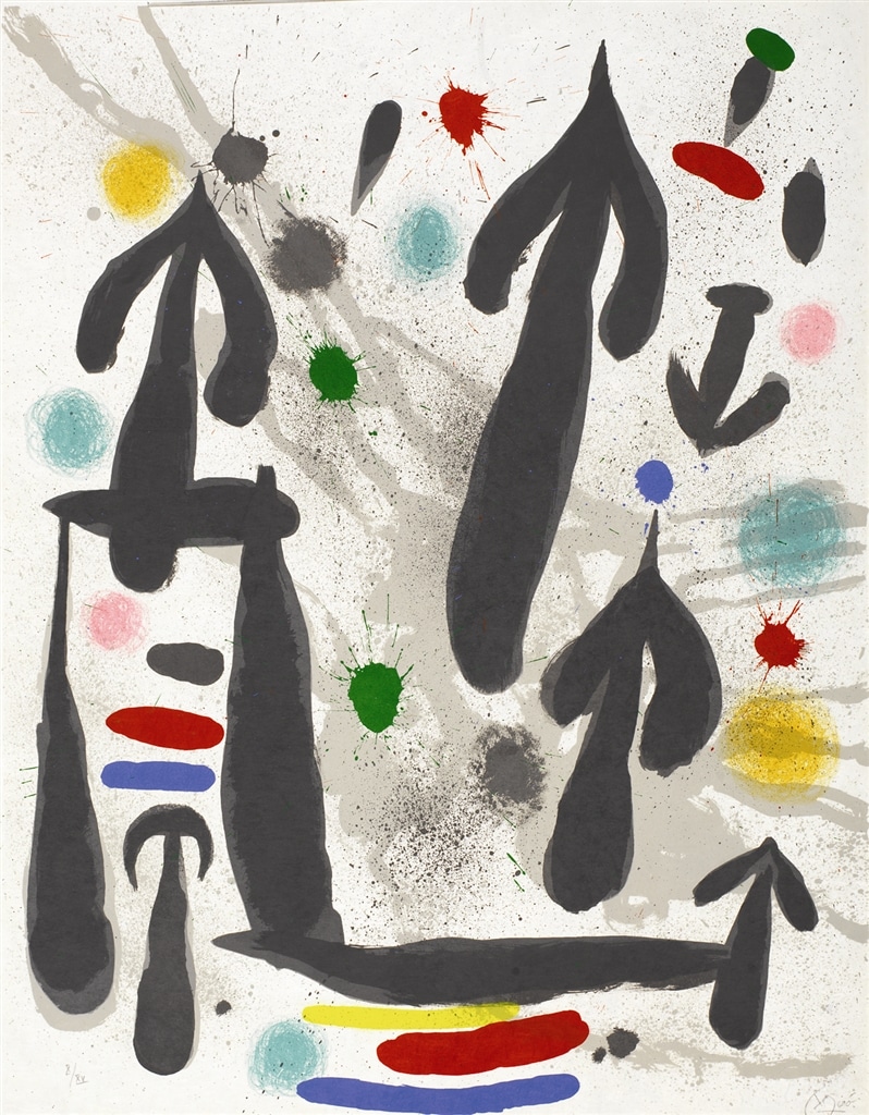 "Les Perseides" (1970, M.659). From Joan Miró’s “Broder Collection.” 