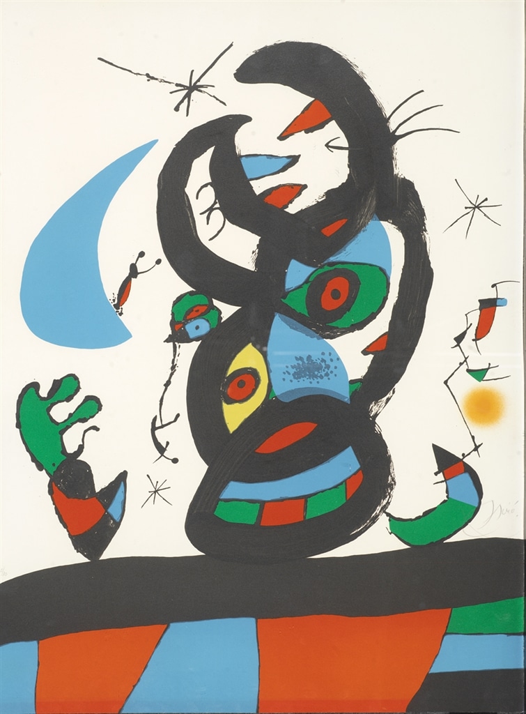 "Montroig I" (1974, M.953), Joan Miró