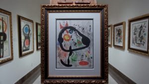 "The Seers III" (1970, M.663). From Joan Miró’s Broder Collection.