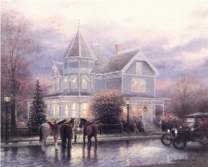 "Christmas Memories," Thomas Kinkade