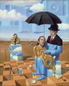 "Lullaby of Uncle Magritte," Michael Cheval