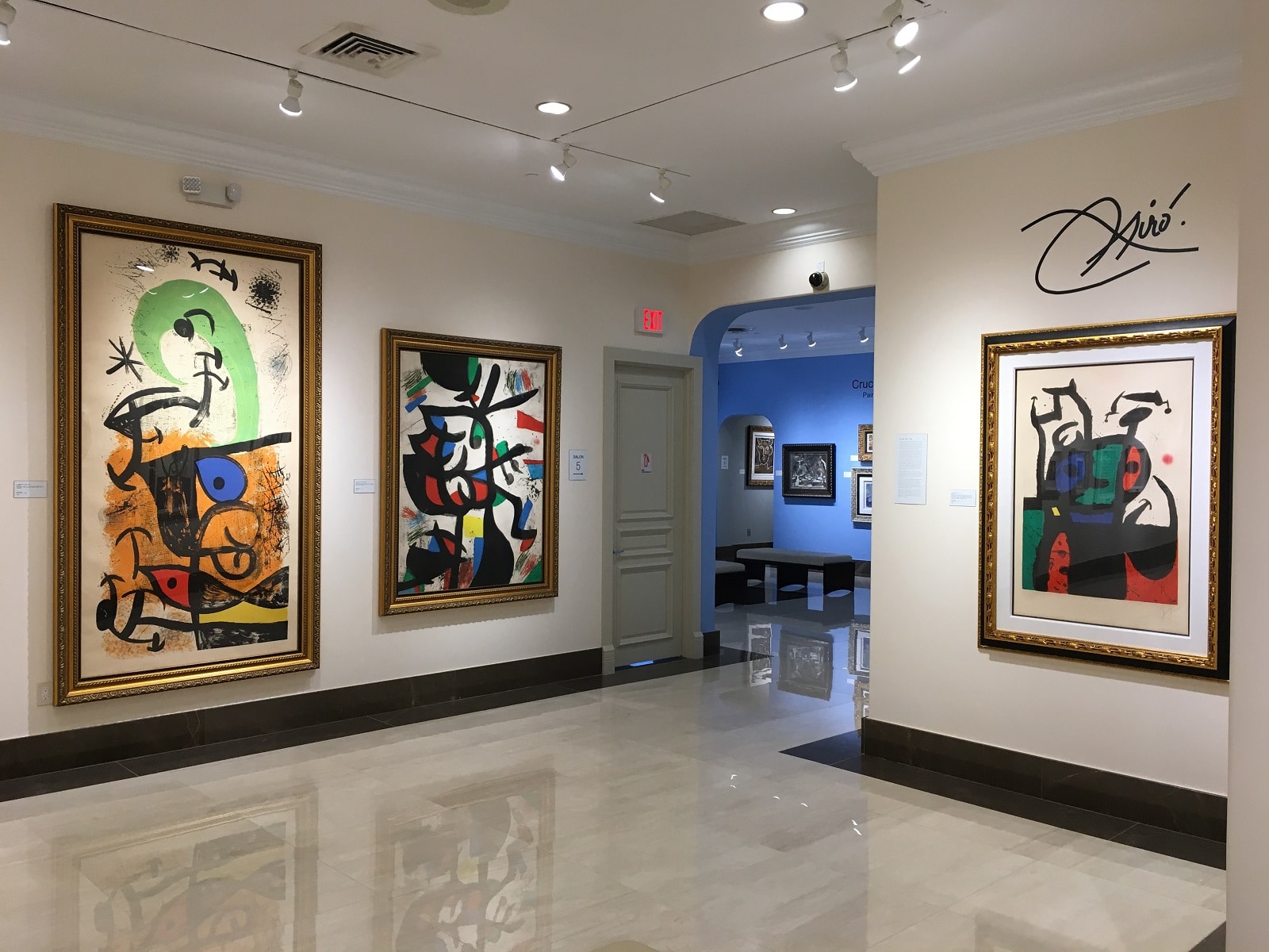 The Joan Miró gallery at Park West Museum.