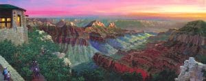 "Grand Canyon North Rim" (2018), Alexander Chen