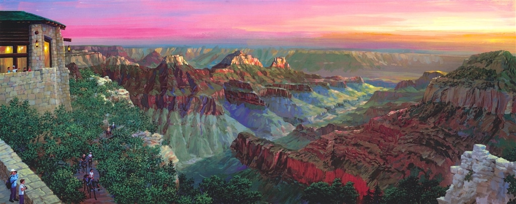 "Grand Canyon North Rim" (2018), Alexander Chen