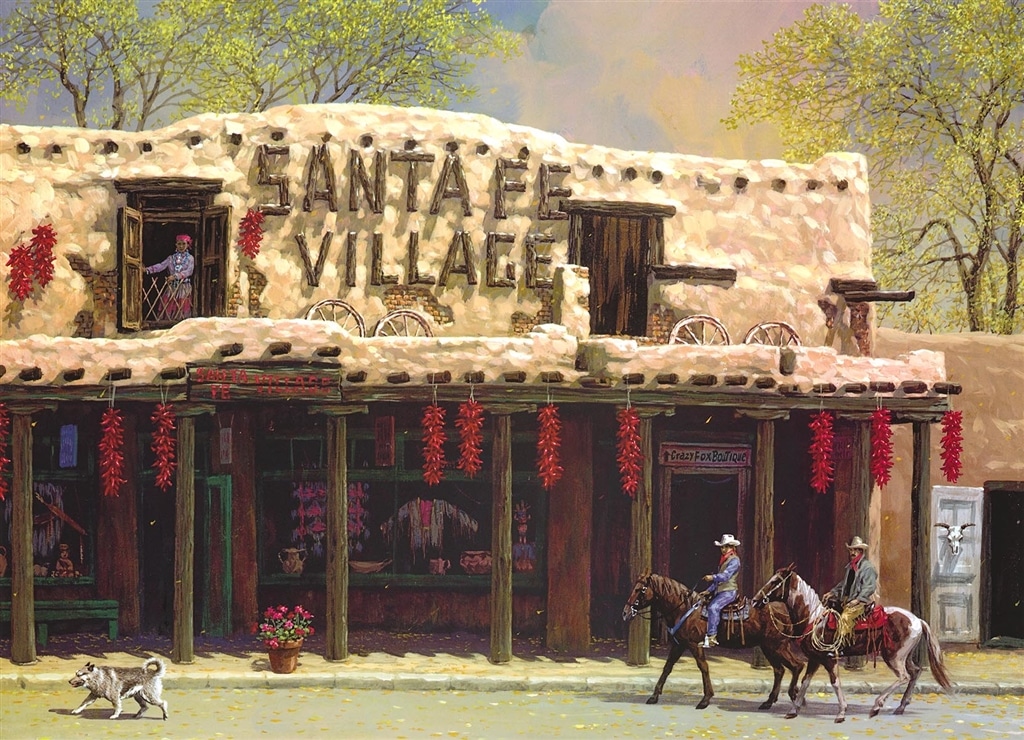"Santa Fe Village" (2018), Alexander Chen