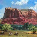 "Sedona - Big Red Rock" (2018), Alexander Chen