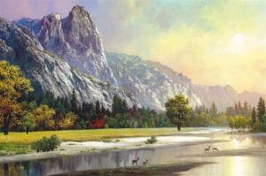 "Yosemite - Sentinel Rock" (2018), Alexander Chen