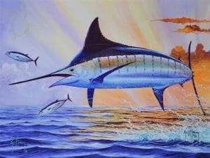 "Sunset Blue," Guy Harvey