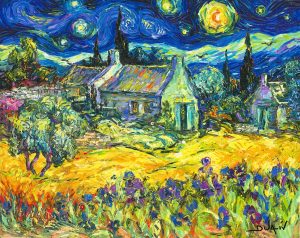 "Tribute to Van Gogh" (2018)