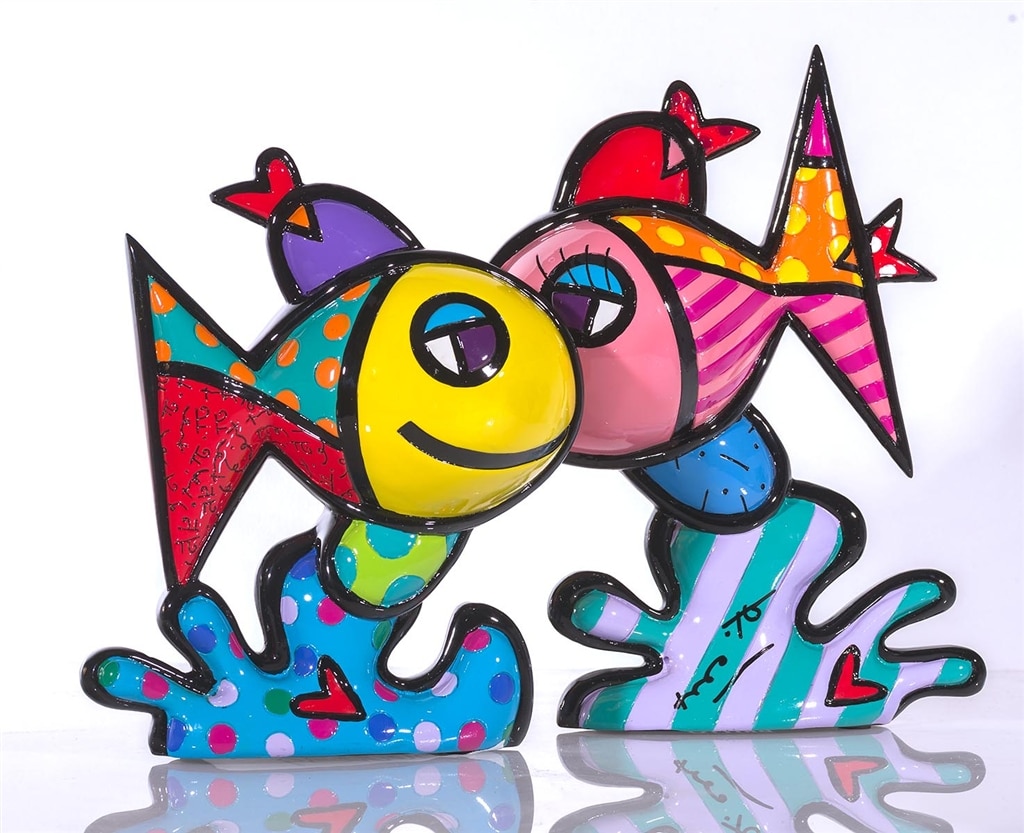 "Deep Love" by Romero Britto.