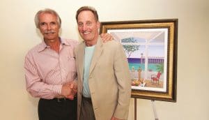 Fanch Ledan and Park West Gallery Founder and CEO Albert Scaglione