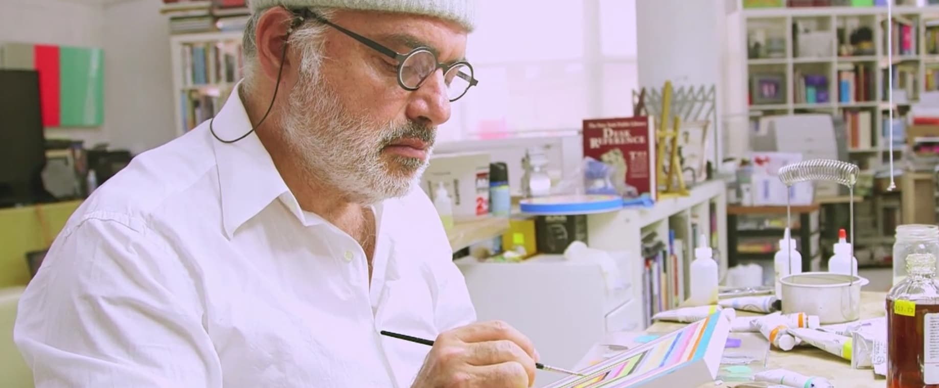 Watch Geometric Artist Ron Agam Talk About Living Life Among the Lines