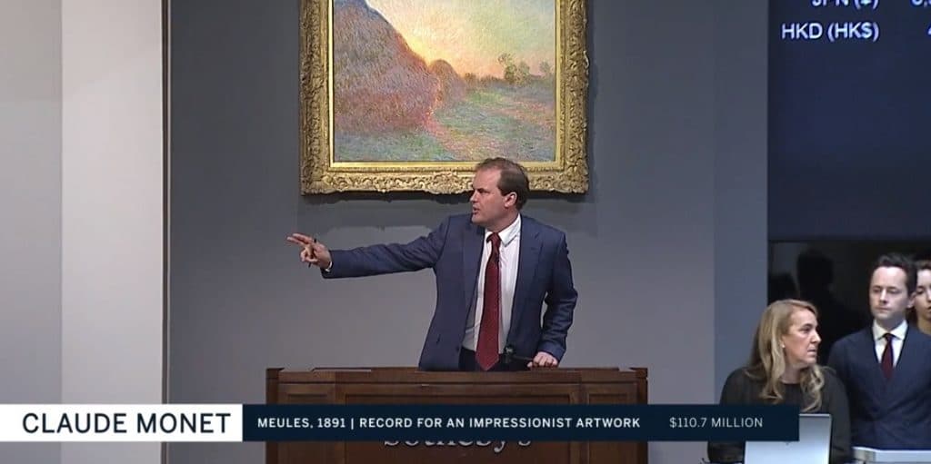 Claude Monet’s “Meules" sold for $110.7 million at auction on May 14, 2019.