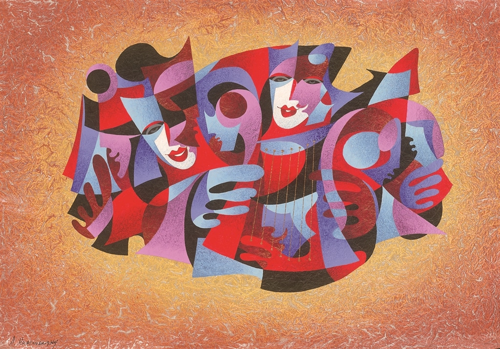 "Harp Strings" (2006), Anatole Krasnyansky, Cubism, What is Cubism