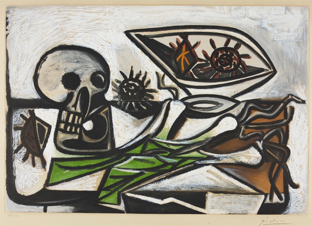"Nature morte au Crane" (c. 1960), Pablo Picasso