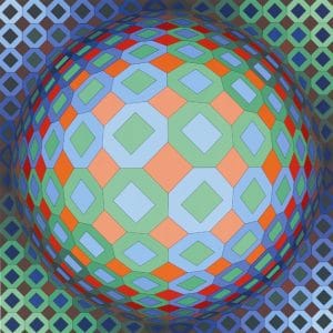 "Vega-Cor" (1990), Victor Vasarely