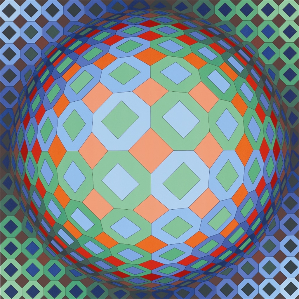 "Vega-Cor" (1990), Victor Vasarely