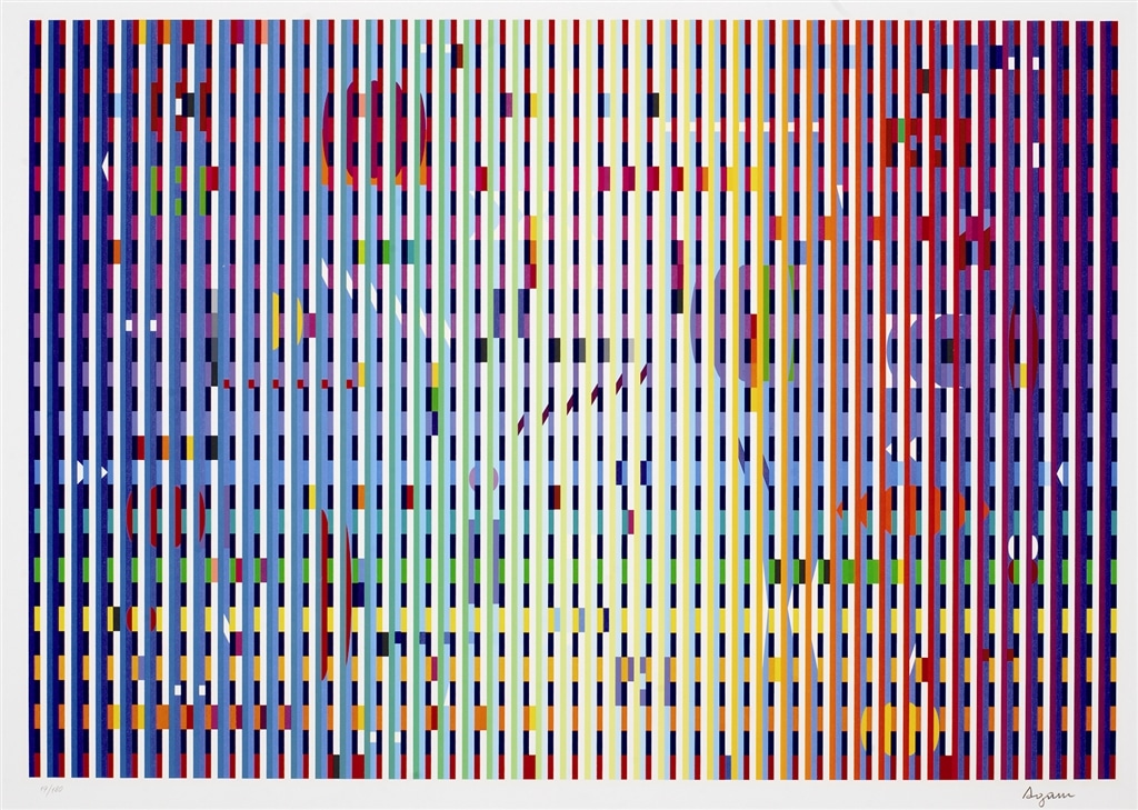 "Rainbow Bright" (2006), Yaacov Agam