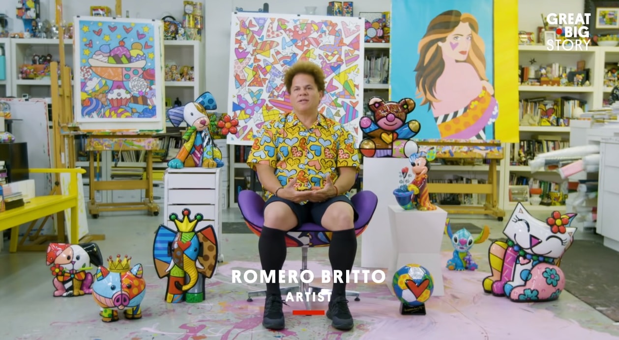 Romero Britto on CNN's Great Big Story