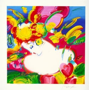 "Flower Blossom Lady" (2012), Peter Max