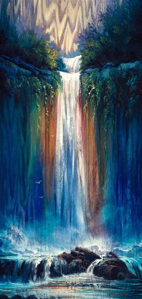 "Hidden Falls" (2019), Matt Beyrer