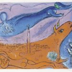 "The Bastille" (1954; M. 111), Marc Chagall, Expressionism, Expressionist Art