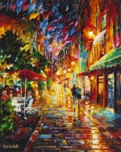 "A Romantic Alley," Daniel Wall