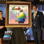 Park West Art Auctioneers Jared Hamer and Irene van Huyssteen