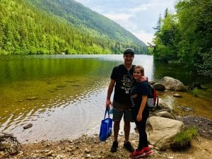 Jared and Irene exploring Alaska together.