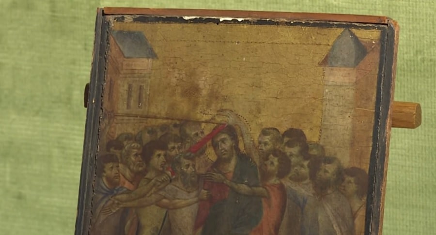 "Christ Mocked" c. 1280 by Italian Renaissance master Cimabue (Image credit: AFP)