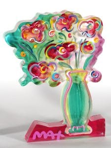 "Vase of Flowers Ver. II #137," Peter Max