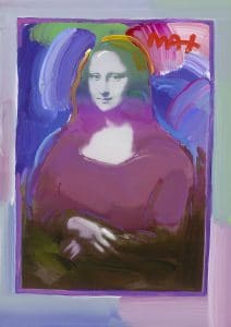 "Mona Lisa (Full Body) Ver. III #238," Peter Max