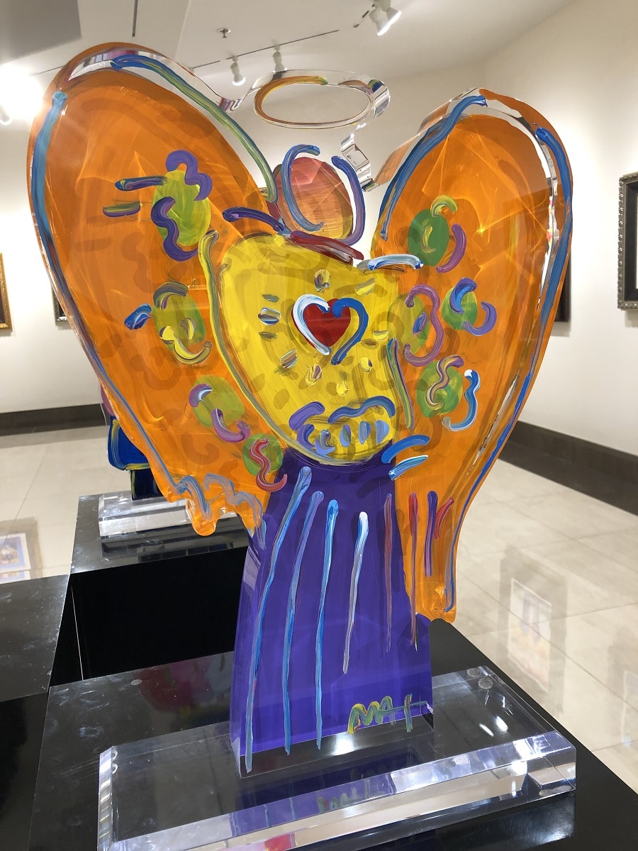 "Angel with Heart Ver. 1 #103," Peter Max