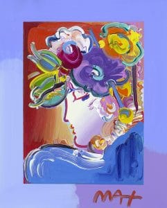 "Blushing Beauty," Peter Max